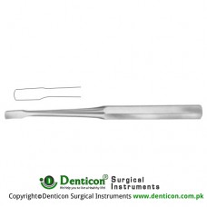 Key Periosteal Raspatory / Elevator Stainless Steel, 19 cm - 7 1/2" Width 10 mm